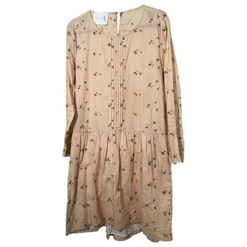 Pre-owned March 23 Mid-length Dress In Beige