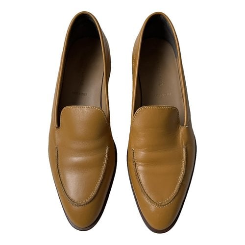 Pre-owned Everlane Leather Flats In Other