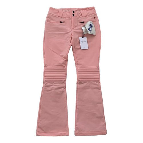 Pre-owned Perfect Moment Trousers In Pink