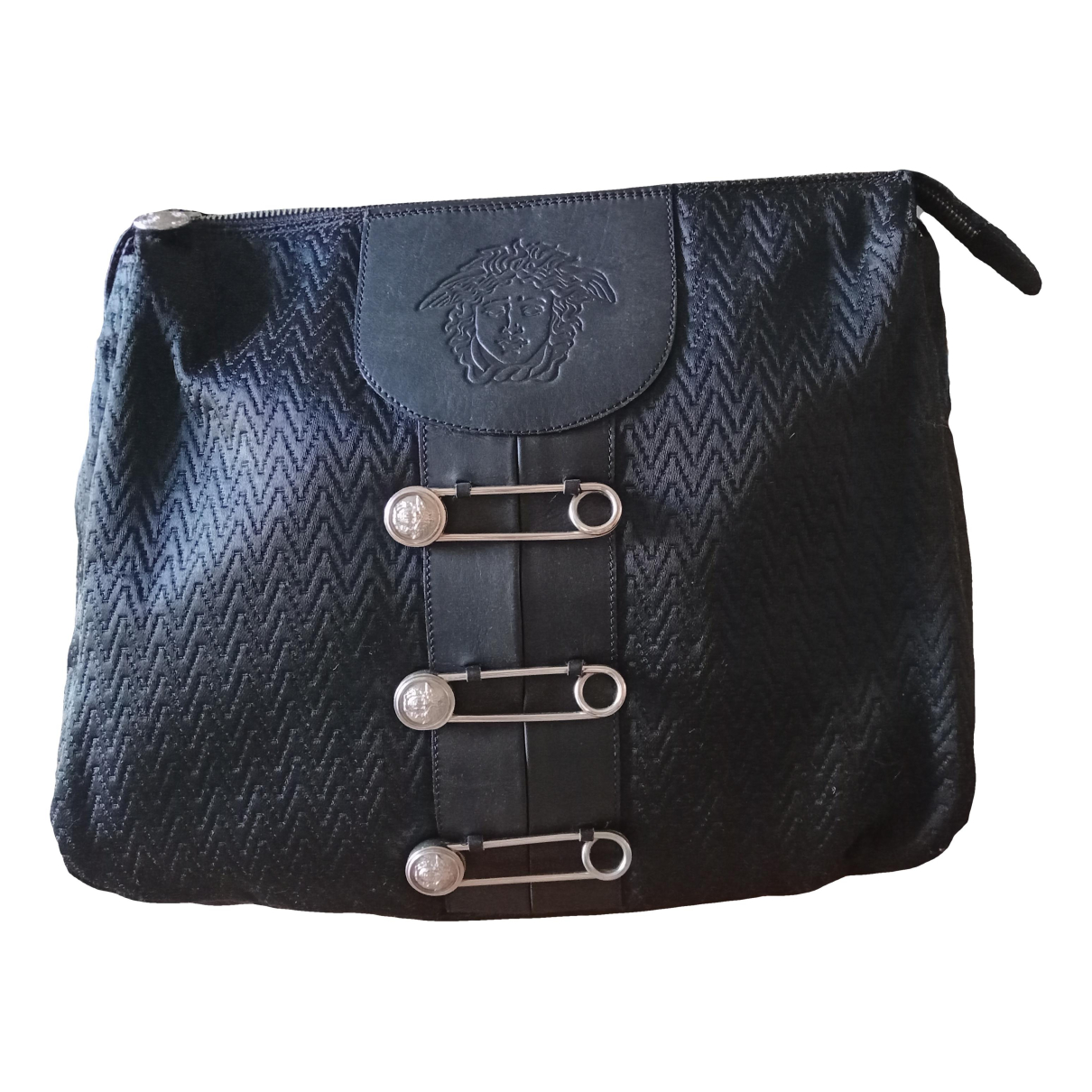 Black Silk Handbag