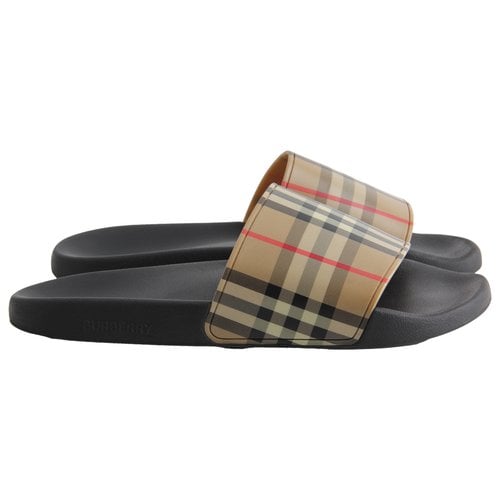 Pre-owned Burberry Sandals In Multicolour