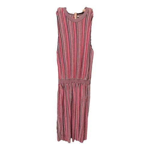 Pre-owned Maliparmi Mid-length Dress In Red