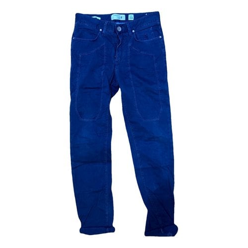 Pre-owned Jeckerson Trousers In Purple