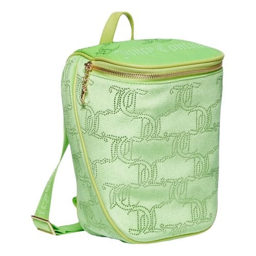 Pre-owned Juicy Couture Backpack In Green