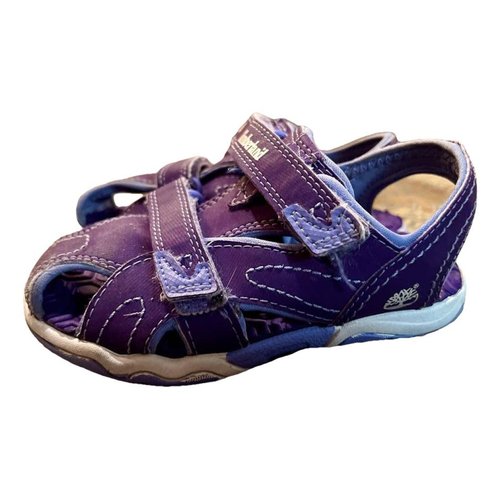 Pre-owned Timberland Sandals In Purple