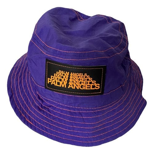 Pre-owned Palm Angels Hat In Purple