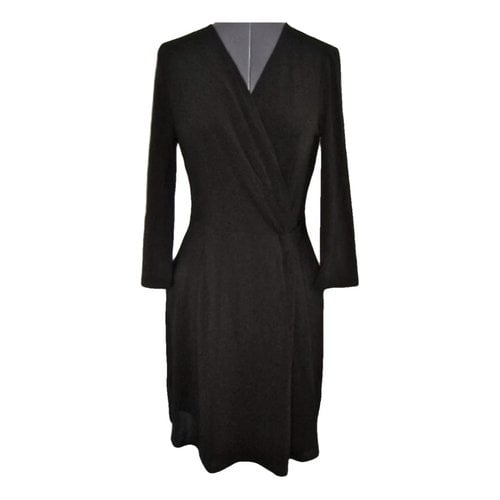Pre-owned Bcbg Max Azria Mid-length Dress In Black