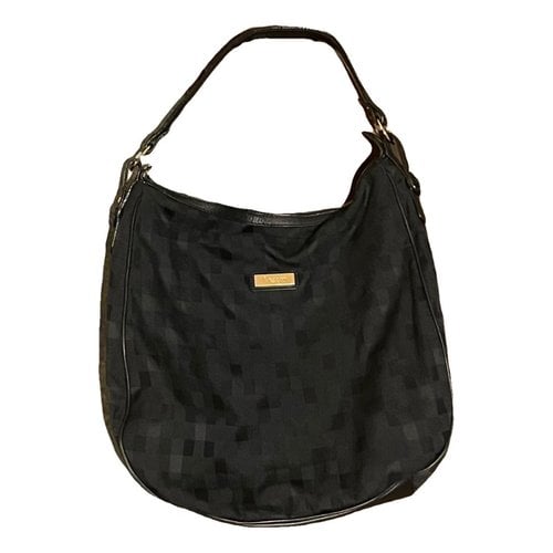Pre-owned Aquascutum Leather Handbag In Black