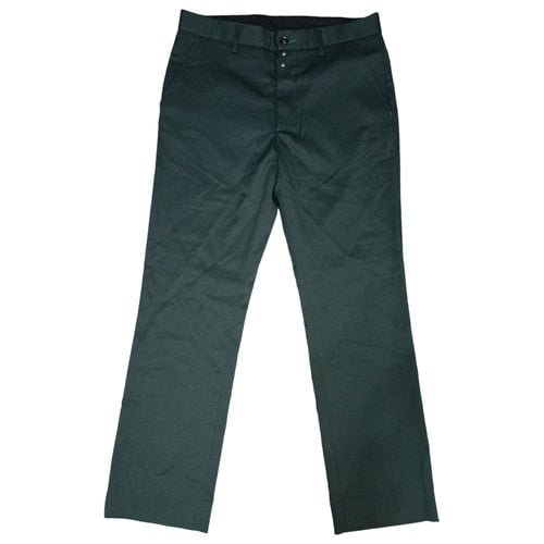Pre-owned Mm6 Maison Margiela Trousers In Green
