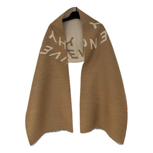 Pre-owned Givenchy Wool Scarf In Multicolour
