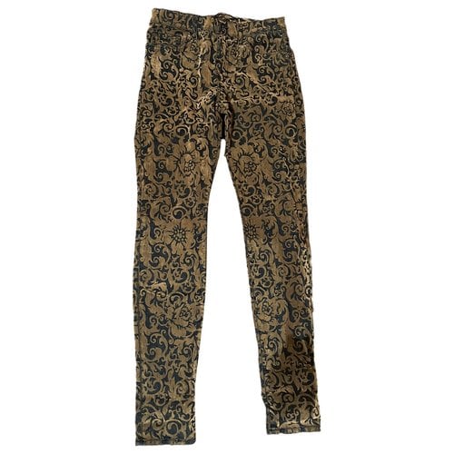 Pre-owned J Brand Straight Pants In Brown