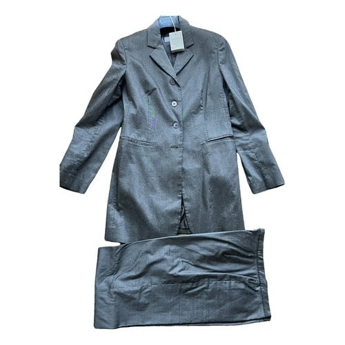 Pre-owned Philosophy Di Alberta Ferretti Suit Jacket In Grey