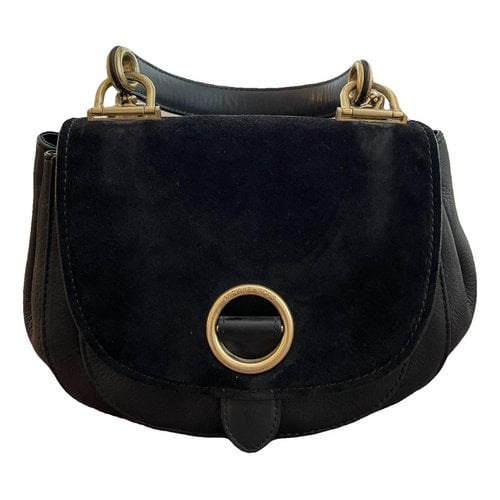 Pre-owned Michael Kors Leather Handbag In Black