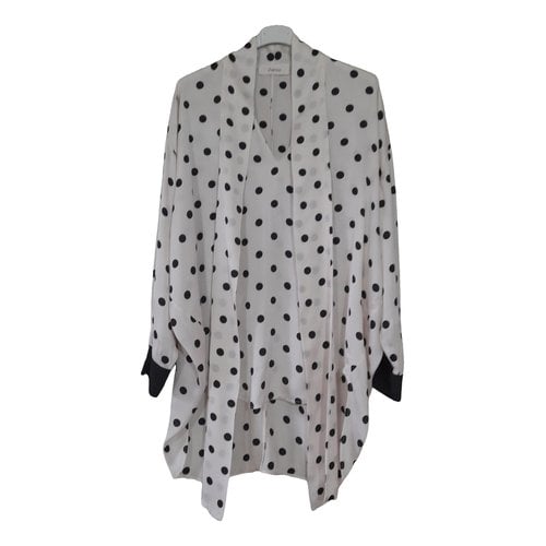 Pre-owned Jucca Blouse In White
