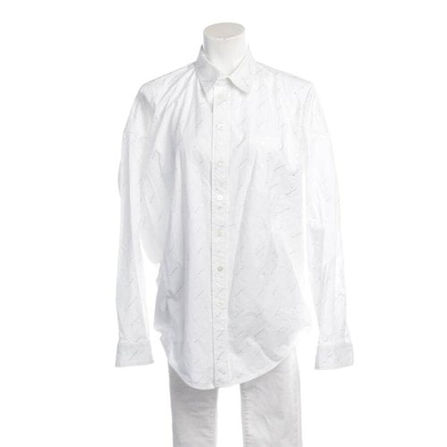 Pre-owned Balenciaga Blouse In White