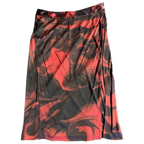 Pre-owned Gucci Mid-length Skirt In Red