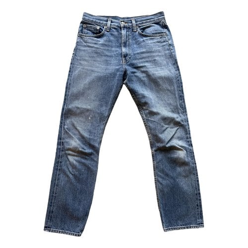 Pre-owned Brock Collection Slim Jeans In Blue