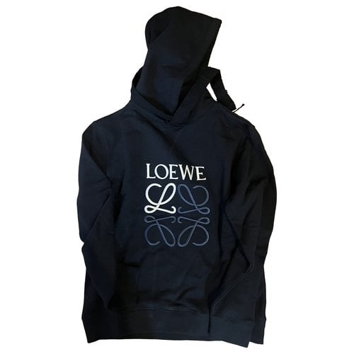 Pre-owned Loewe Sweatshirt In Black