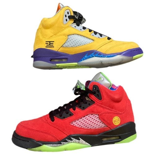 Pre-owned Jordan 5 High Trainers In Other