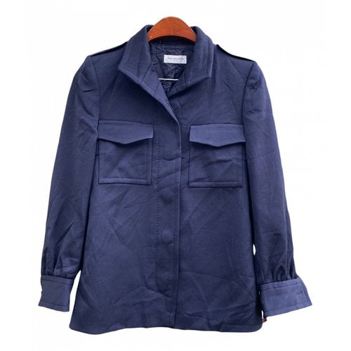Pre-owned Dries Van Noten Wool Jacket In Blue
