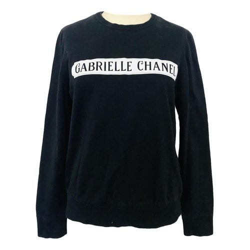 Pre-owned Chanel Sweatshirt In Black