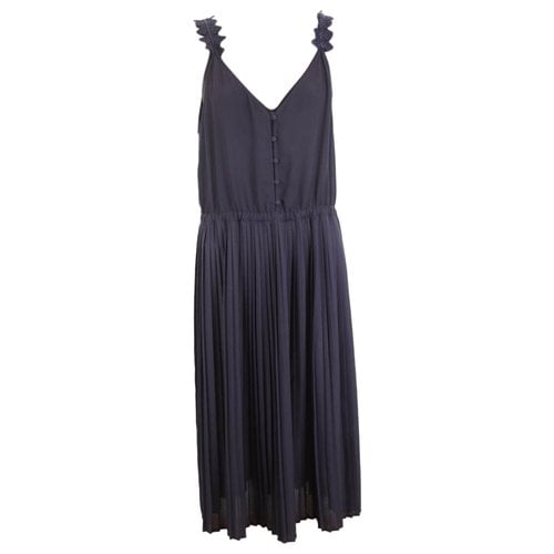 Pre-owned Sessun Mid-length Dress In Blue