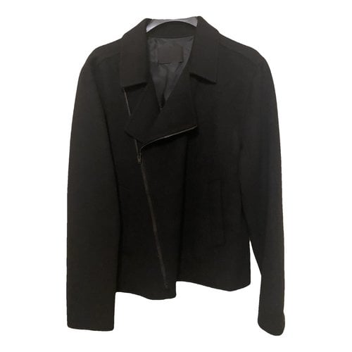 Pre-owned Alexander Wang Wool Jacket In Black