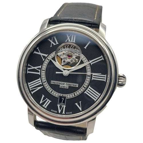 Pre-owned Frederique Constant Classic Watch In Black