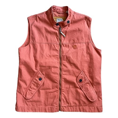 Pre-owned Timberland Vest In Orange