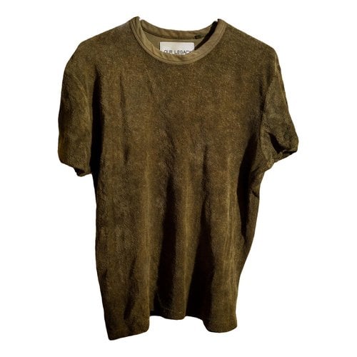 Pre-owned Our Legacy T-shirt In Khaki