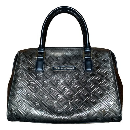 Pre-owned Ted Lapidus Handbag In Silver