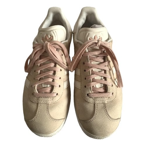 Pre-owned Adidas Originals Gazelle Trainers In Pink