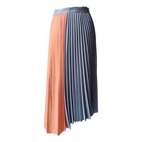 Pre-owned Max & Co Mid-length Skirt In Orange