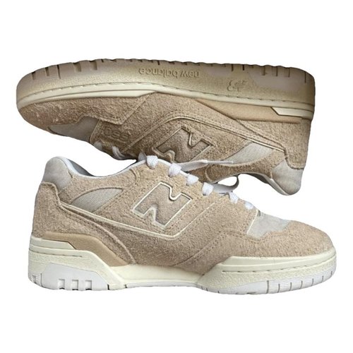 Pre-owned New Balance Trainers In Beige