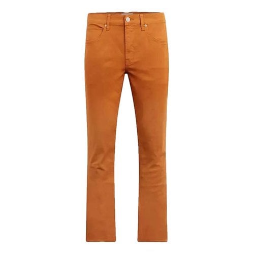 Pre-owned Hudson Trousers In Camel