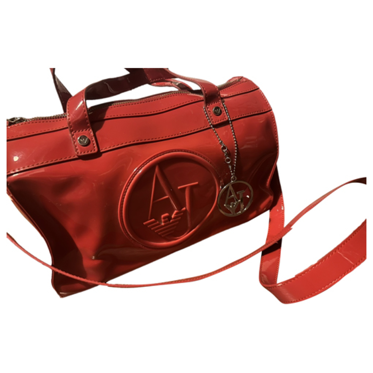 Red Patent Leather Handbag