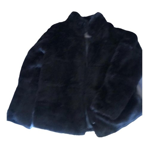 Pre-owned 6397 Wool Coat In Black