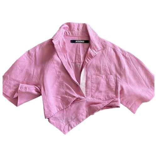 Pre-owned Jacquemus Blouse In Pink