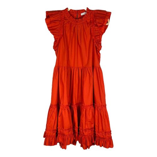 Pre-owned Ulla Johnson Mini Dress In Red