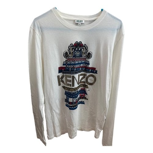 Pre-owned Kenzo Shirt In White
