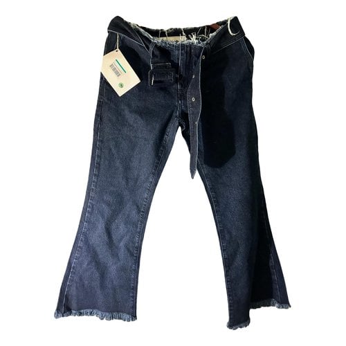 Pre-owned Marques' Almeida Large Pants In Blue