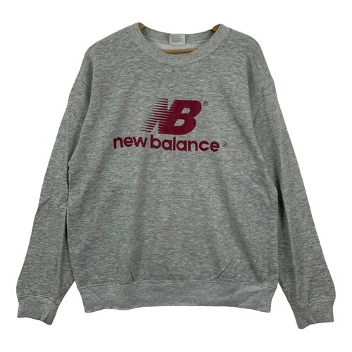 Pre-owned New Balance Sweatshirt In Grey