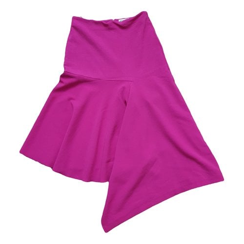 Pre-owned Balenciaga Wool Skirt In Pink
