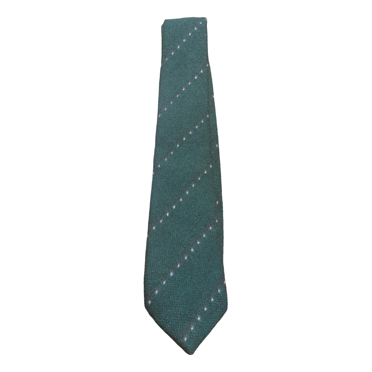 Green Wool Tie