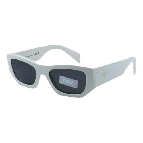 Pre-owned Prada Sunglasses In White