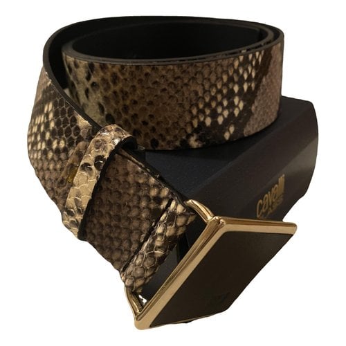 Pre-owned Class Cavalli Leather Belt In Other