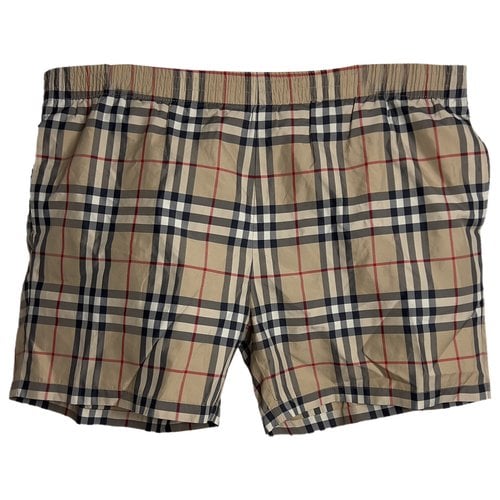 Pre-owned Burberry Short In Beige