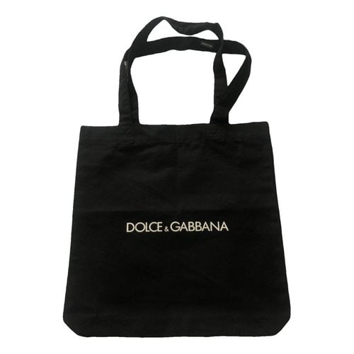 Pre-owned Dolce & Gabbana Tote In Black