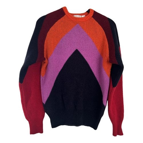 Pre-owned Victoria Victoria Beckham Wool Jumper In Multicolour