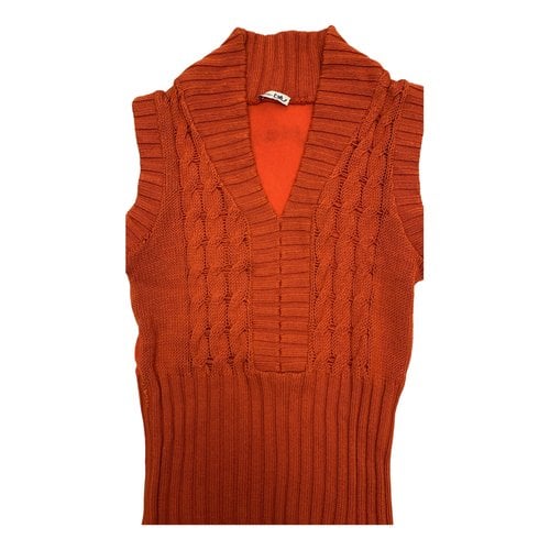 Pre-owned Byblos Knitwear In Orange